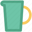 ewer, jug, kitchen utensil, milk, pot, vessel, water 