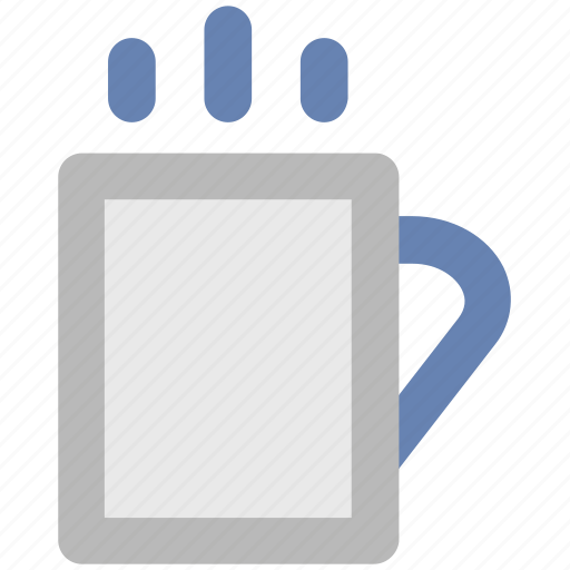 Beverage, coffee mug, drink, hot coffee, hot drink, hot tea, tea mug icon - Download on Iconfinder