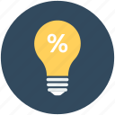 bulb, bulb light, light, percentage, promotional offer