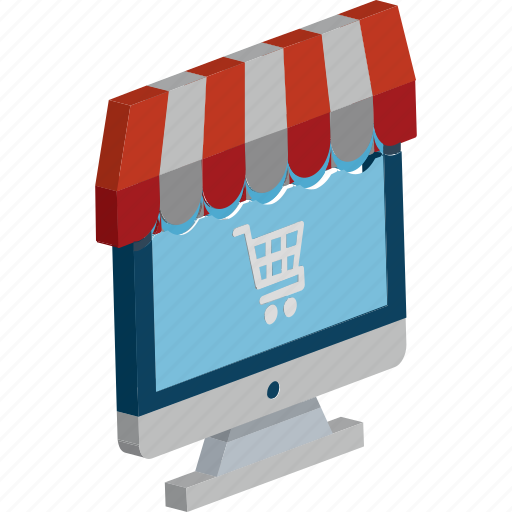 E commerce, monitor, online shop, online shopping, online store icon - Download on Iconfinder