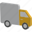 cargo, delivery van, shipment, shipping truck, vehicle 