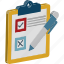 checklist vector isometric editable icon 