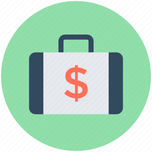 Bag, briefcase, case, dollar bag, office icon - Download on Iconfinder