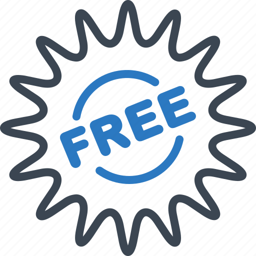 Free, offer, sticker, tag icon - Download on Iconfinder