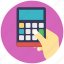 accounting, adding machine, calculator, estimator, financial 