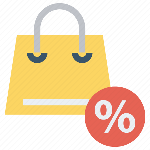 Bag, discount, percentage, plastic bag, shopper bag, shopping bag, tote bag icon - Download on Iconfinder