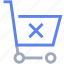 basket, cart, delete, ecommerce, shopping trolley, supermarket 
