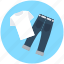 garments, jeans, pant, shirt, trousers 