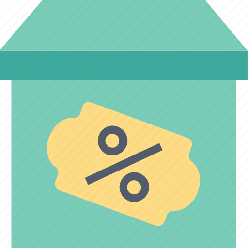 Discount, box, ecommerce, offer, price, sale, shopping icon - Download on Iconfinder