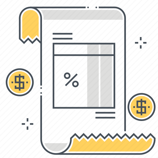 Accounting, bill, coin, financial services, income, invoice, money icon - Download on Iconfinder
