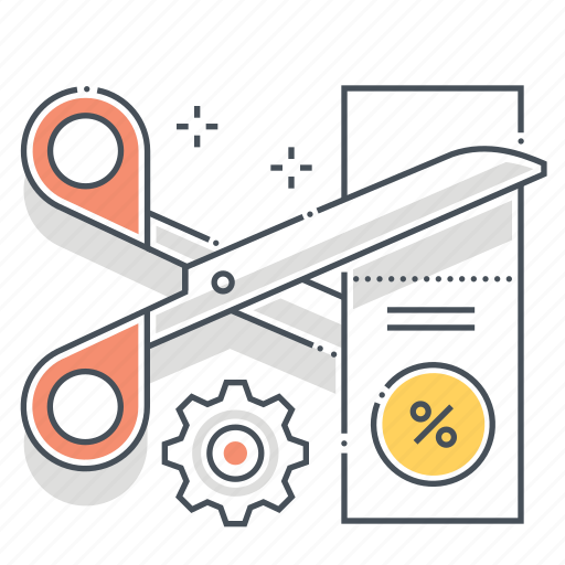 Coupon, discount, label, payment, percentage, promotion, scissors icon - Download on Iconfinder