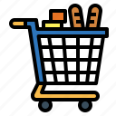 cart, commerce, shopping, supermarket
