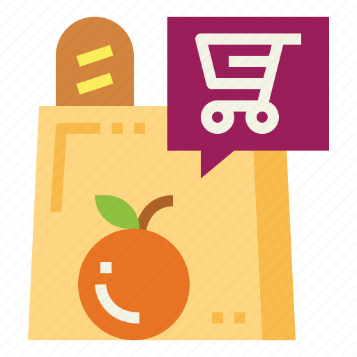 Bag, food, shopping, supermarket icon - Download on Iconfinder