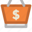 checkout, cost, dollar sign, e commerce, online shopping, shopping, shopping basket, shopping concept 
