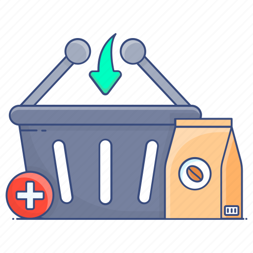 Add, basket, add to basket, add to bucket, grocery shopping, add product, ecommerce icon - Download on Iconfinder