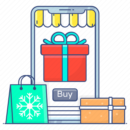 Holiday, shopping, holiday shopping, christmas shopping, eshopping, mobile shopping, shopping app icon - Download on Iconfinder
