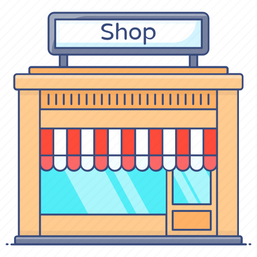 Shop, marketplace, outlet, storehouse, godown, store, supermarket icon - Download on Iconfinder