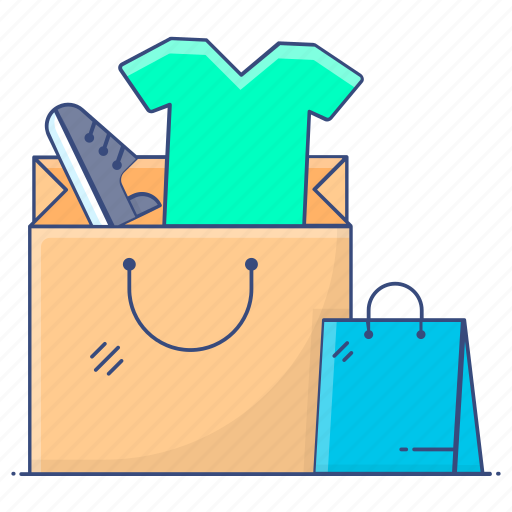 Shopping, bags, goodie bags, shopping bags, tote bags, hand bags, jute bags icon - Download on Iconfinder