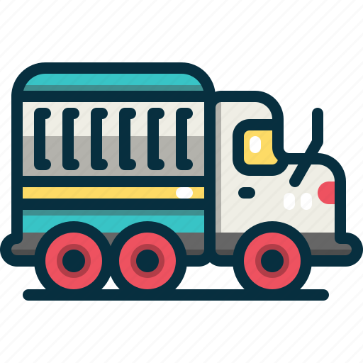Delivery, truck, transportation, vehicle, logistics, shipping icon - Download on Iconfinder