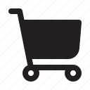 cart, trolley, shopping, store