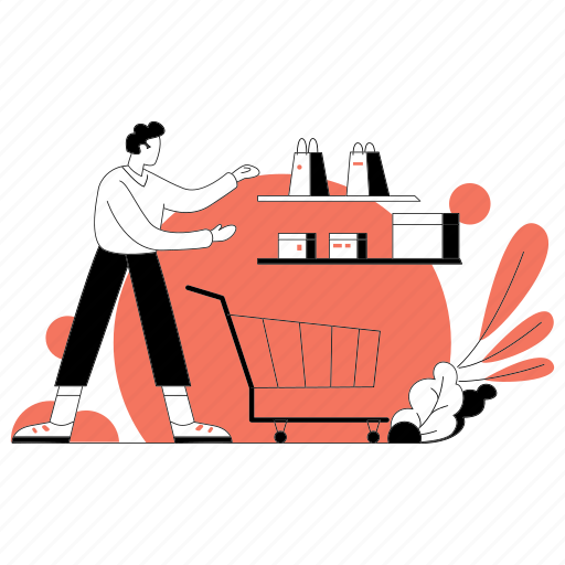 Product, shopping, online, cart illustration - Download on Iconfinder