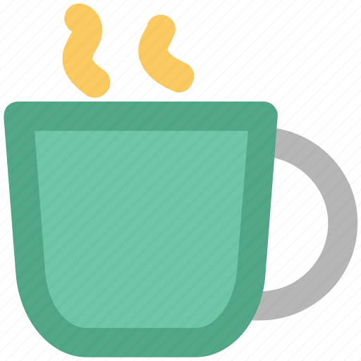 Beverage, coffee mug, drink, hot coffee, hot drink, hot tea, tea mug icon - Download on Iconfinder
