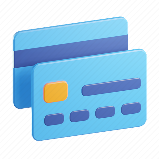 Credit, card, shopping, store, commerce, grocery 3D illustration - Download on Iconfinder
