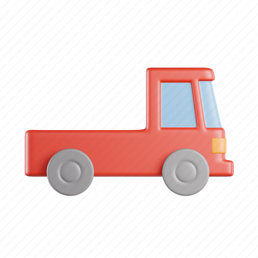 Truck, car, vehicle, van, cargo, shipping, logistics 3D illustration - Download on Iconfinder