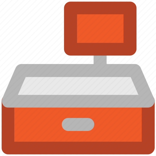 Cash machine, cash register, cash till, checkout, paying, sale point, shopping icon - Download on Iconfinder