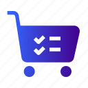 cart, shopping, shop, list, store