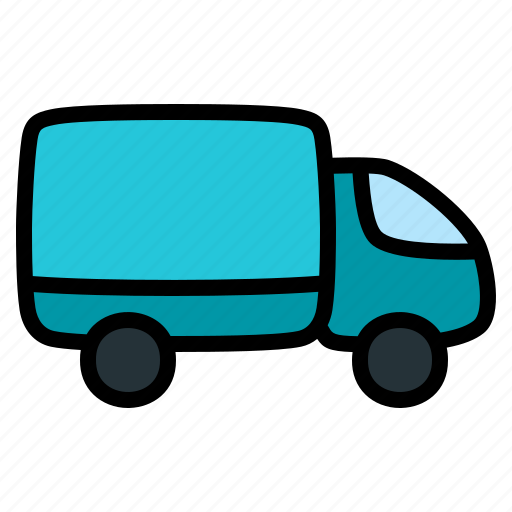 Delivery, shipping, truck, transport, logistics, cargo, fast icon - Download on Iconfinder