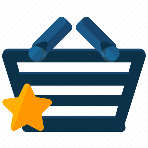 Basket, bookmark, shopping, commerce icon - Download on Iconfinder