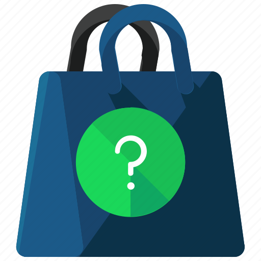 Bag, information, shopping, faq icon - Download on Iconfinder