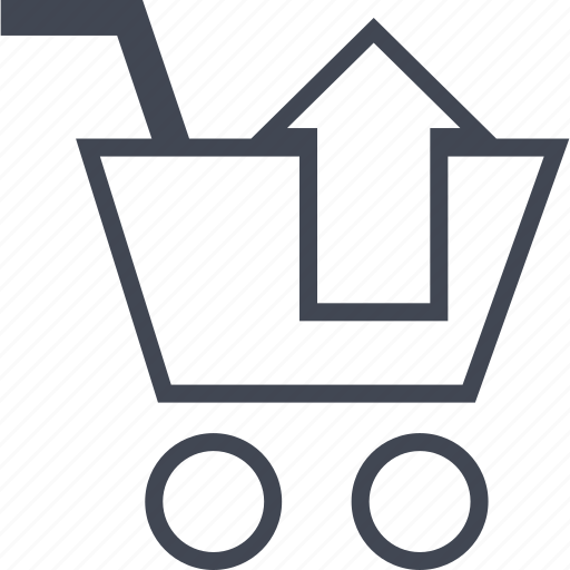 Buying, cart, ecommerce, shop, shopping, up icon - Download on Iconfinder