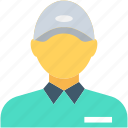 avatar, courier service, delivery boy, postman, shipping 