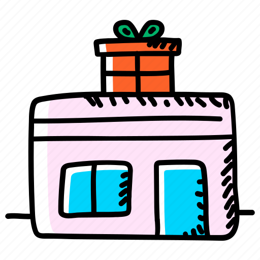 Gift, gifts market, gifts shop, gifts store, marketplace, outlet, shop icon - Download on Iconfinder