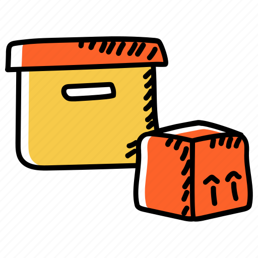 Boxes, cardoards, cartons, packaging, parcels icon - Download on Iconfinder