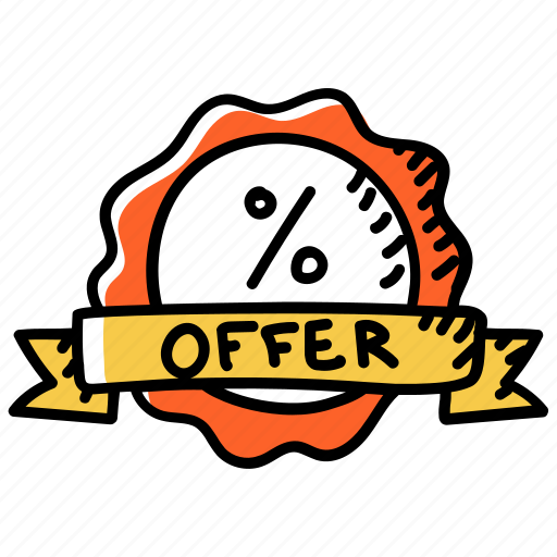 Offer, offer banner, shopping discount, shopping offer, shopping sale, special, special offer icon - Download on Iconfinder