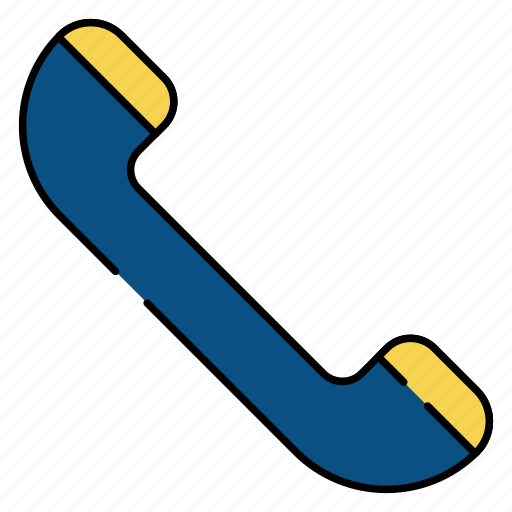 Receiver, telephone, landline, handset, telecommunication icon - Download on Iconfinder