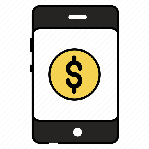 Mobile money, mobile banking, ebanking, smartphone banking, banking app icon - Download on Iconfinder
