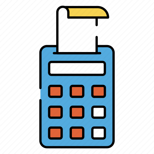 Pos, point of sale, billing machine, cash till, ecommerce icon - Download on Iconfinder