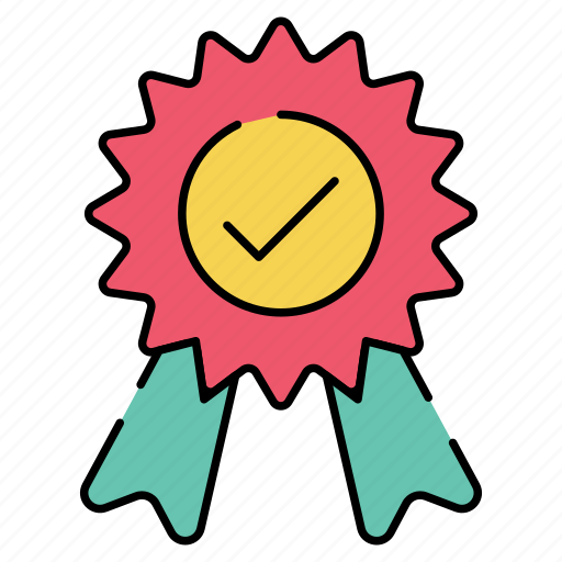 Quality badge, ranking badge, achievement badge, ribbon badge, emblem icon - Download on Iconfinder