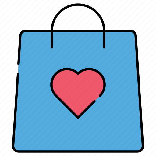 Favorite shopping, shopping bag, tote, jute, handbag icon - Download on Iconfinder