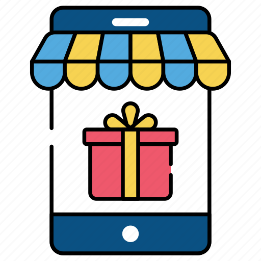 Mobile shop, eshopping, ecommerce, online shopping, shopping app icon - Download on Iconfinder