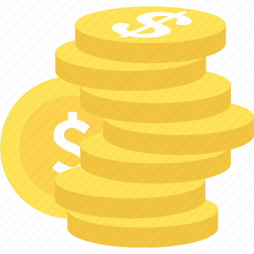 Coins, budget, finance, financial, fund, money, payment icon - Download on Iconfinder