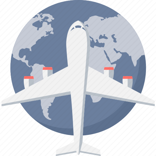 Delivery, international, first flight, shipping, transport icon - Download on Iconfinder