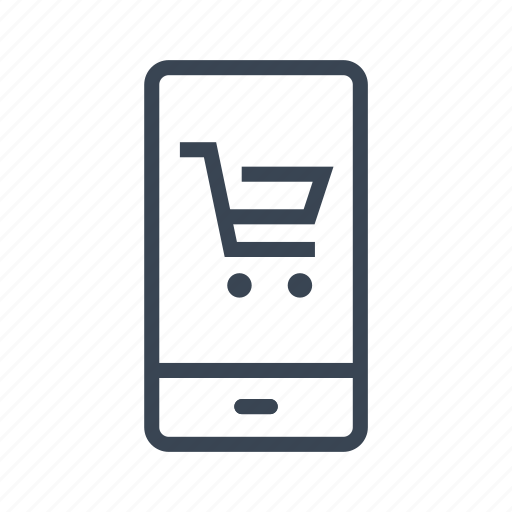 Ecommerce, mobile, online, phone, shopping icon - Download on Iconfinder