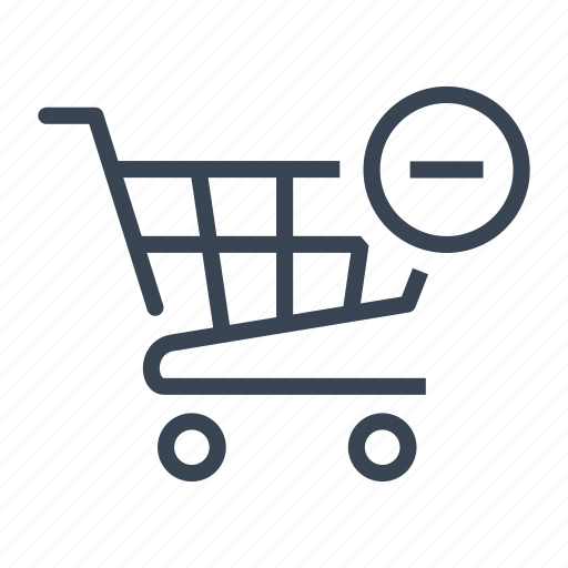 Cart, delete, remove, shop, shopping, trolley icon - Download on Iconfinder