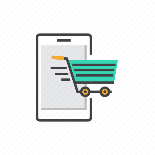 Cart, ecommerce, mobile, phone, shopping icon - Download on Iconfinder