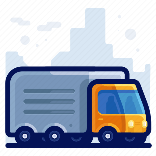 Commerce, delivery, ecommerce, shipping, shopping, truck, vehicle icon - Download on Iconfinder